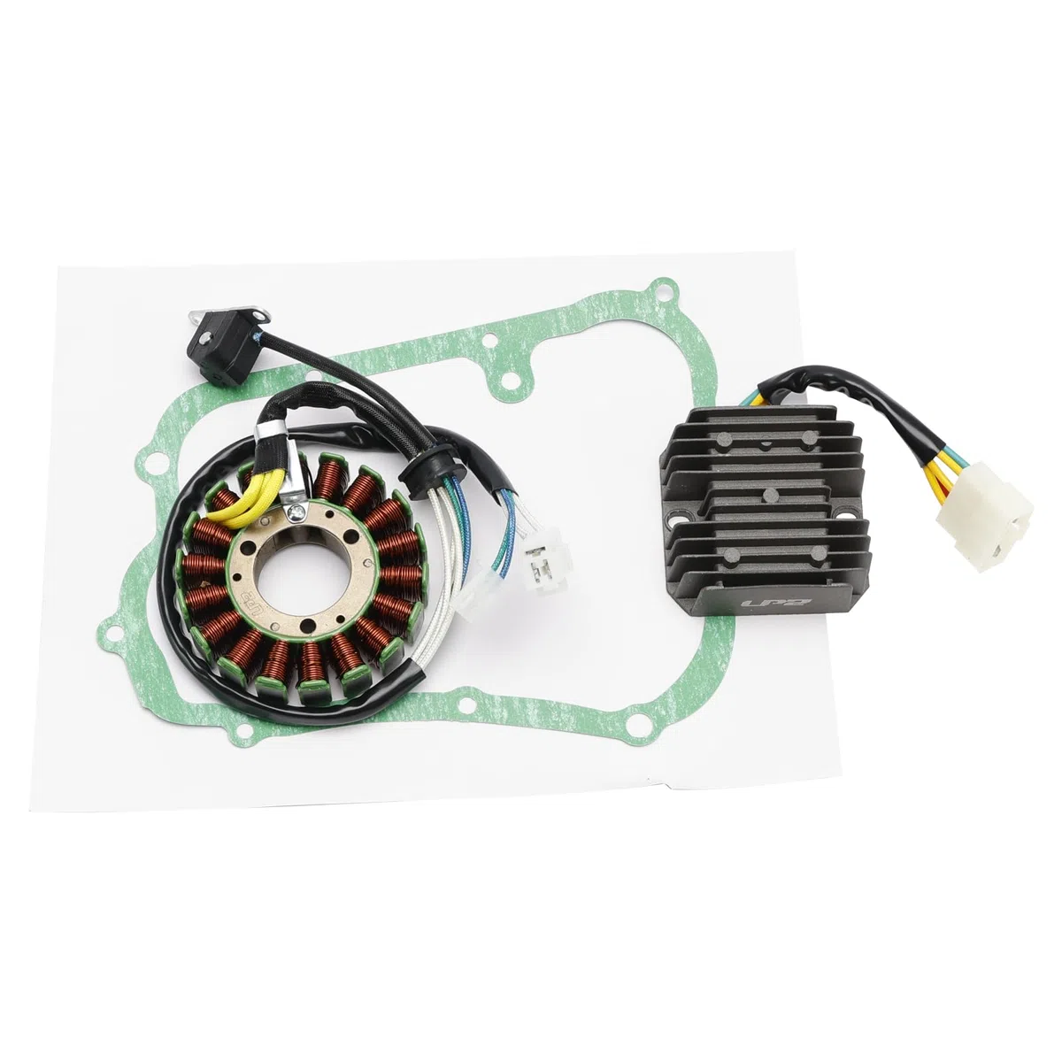 Topteng Guarnizione per regolatore dello statore da 93 mm adatto per Linhai ATV 260 290 300 310 320 400 410 420