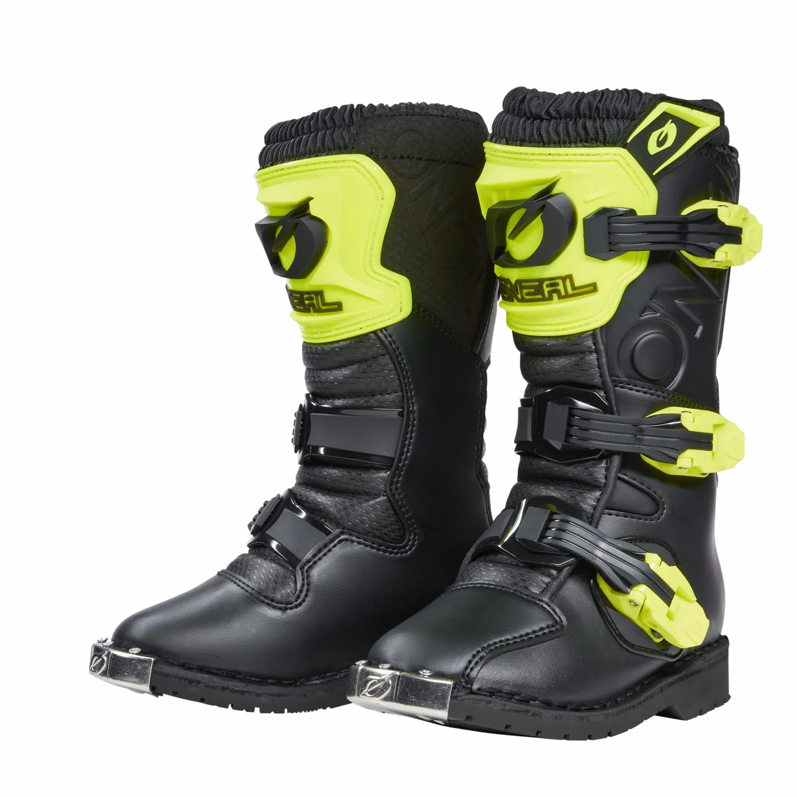 O'NEAL Stivale Rider Pro Youth Stivali Rider Pro Youth, Giallo Neon, 2-34Bambini e ragazzi