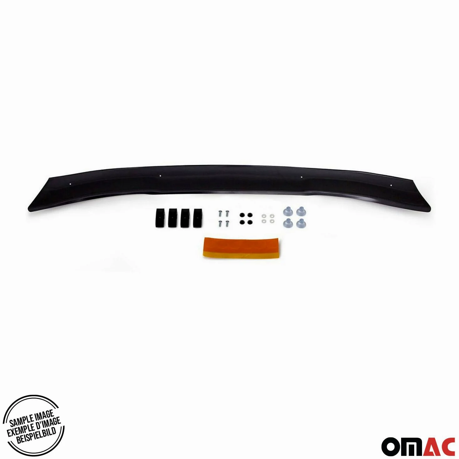 OMAC Deflettore per cofano compatibile con Mercedes Sprinter 907 910 2018-24 scuro