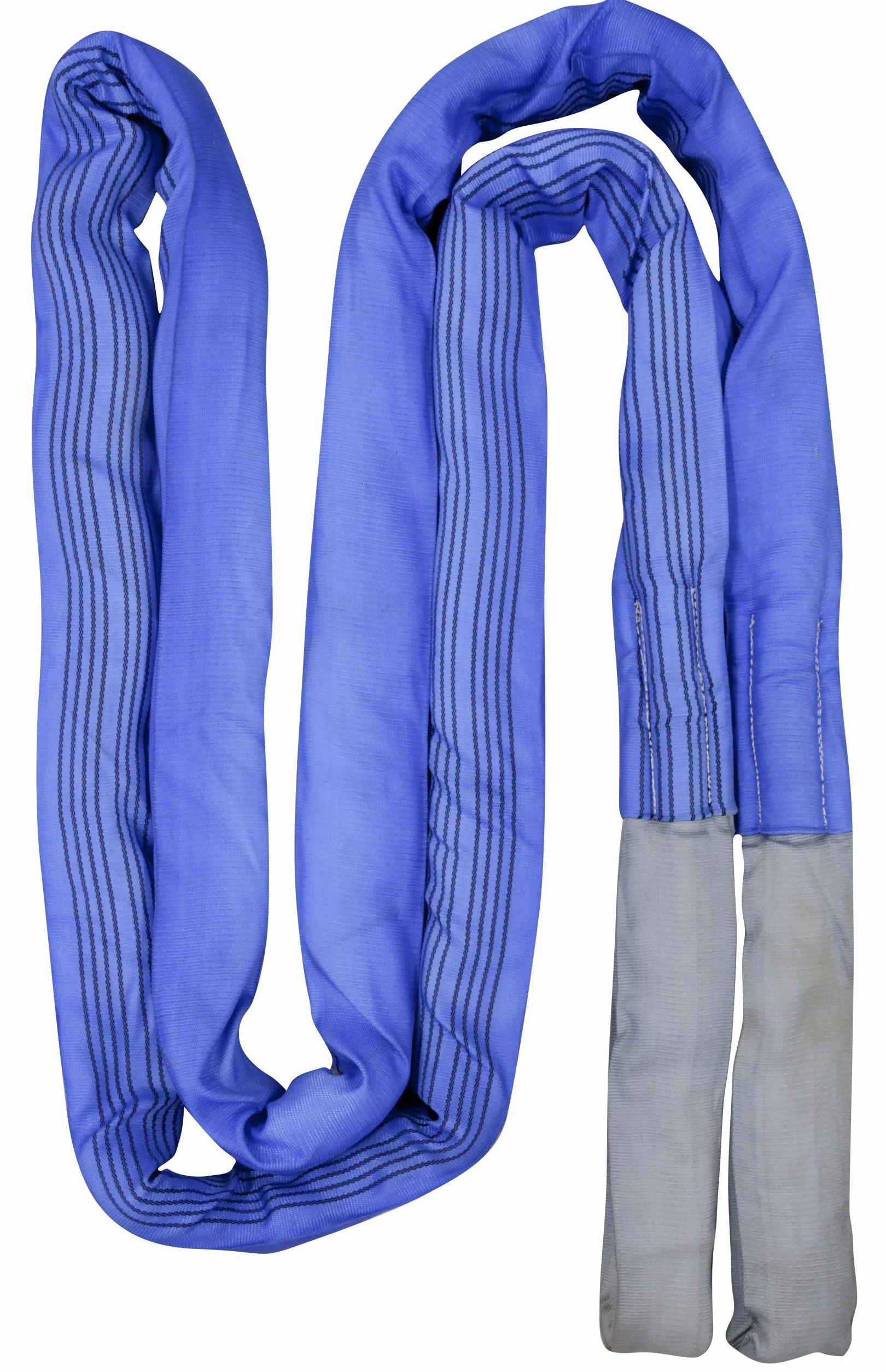 Kerbl Works cinghia di traino, fune di traino, blu, 6 m, 4 cm, 56 tonnellate, poliestere, bandierine di segnalazione, borsa per il trasporto
