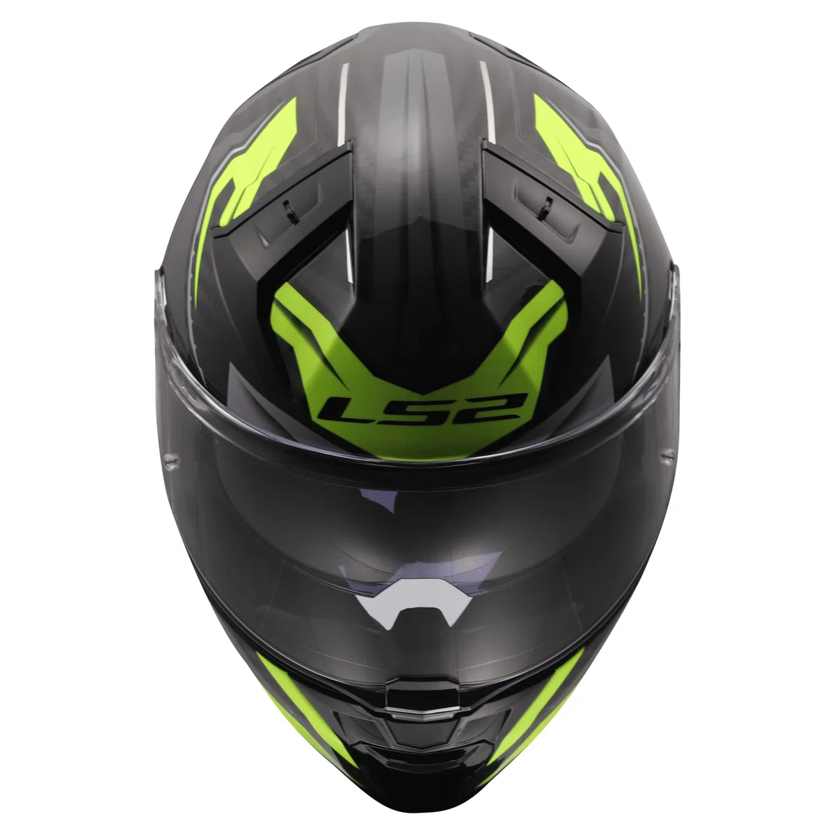 LS2, Casco Moto Integrale VECTOR II CARBON SAVAGE H-V Yellow, 4XL