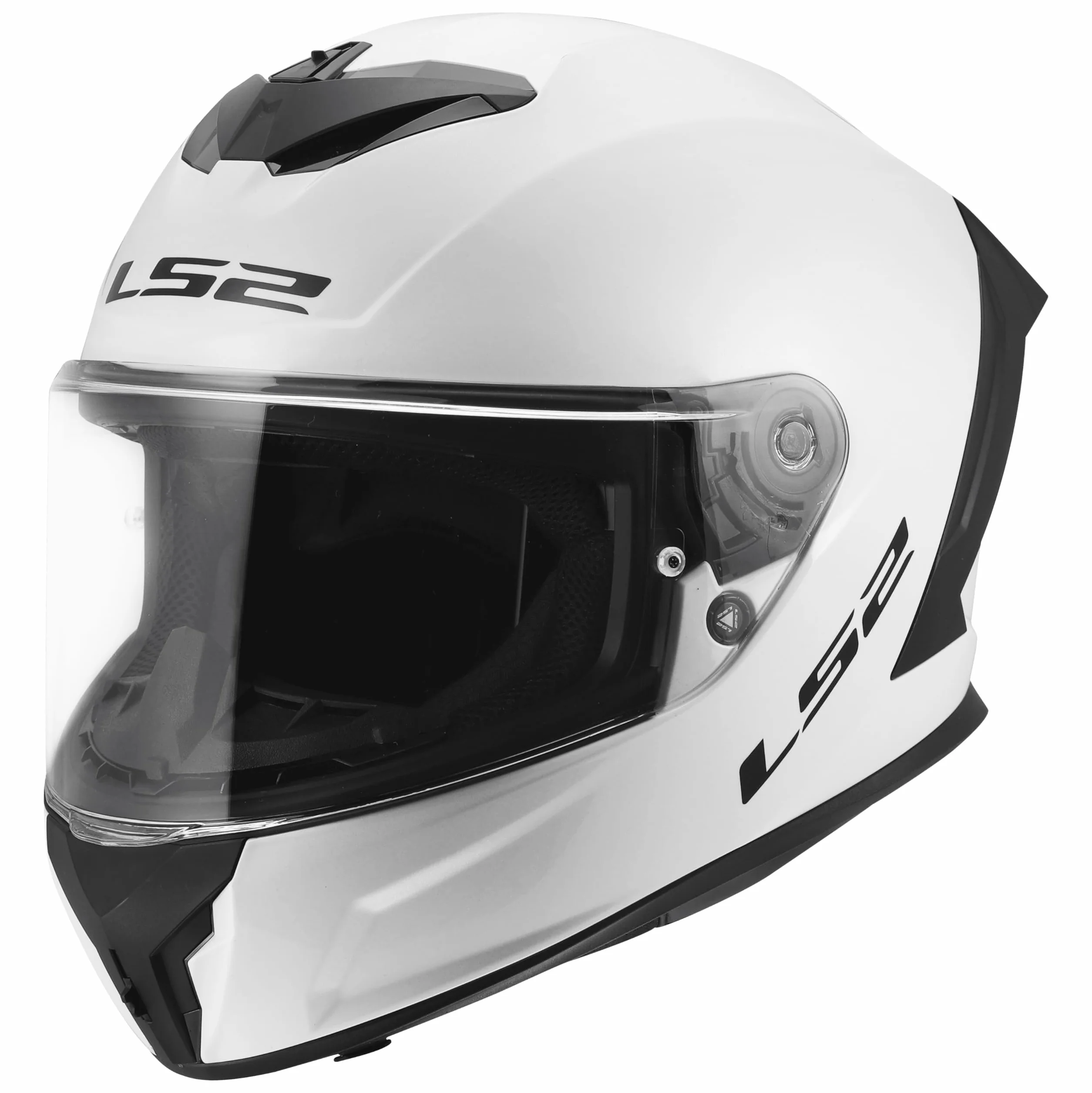 LS2, Casco Moto Integrale RAPID III SOLID Gloss White, L