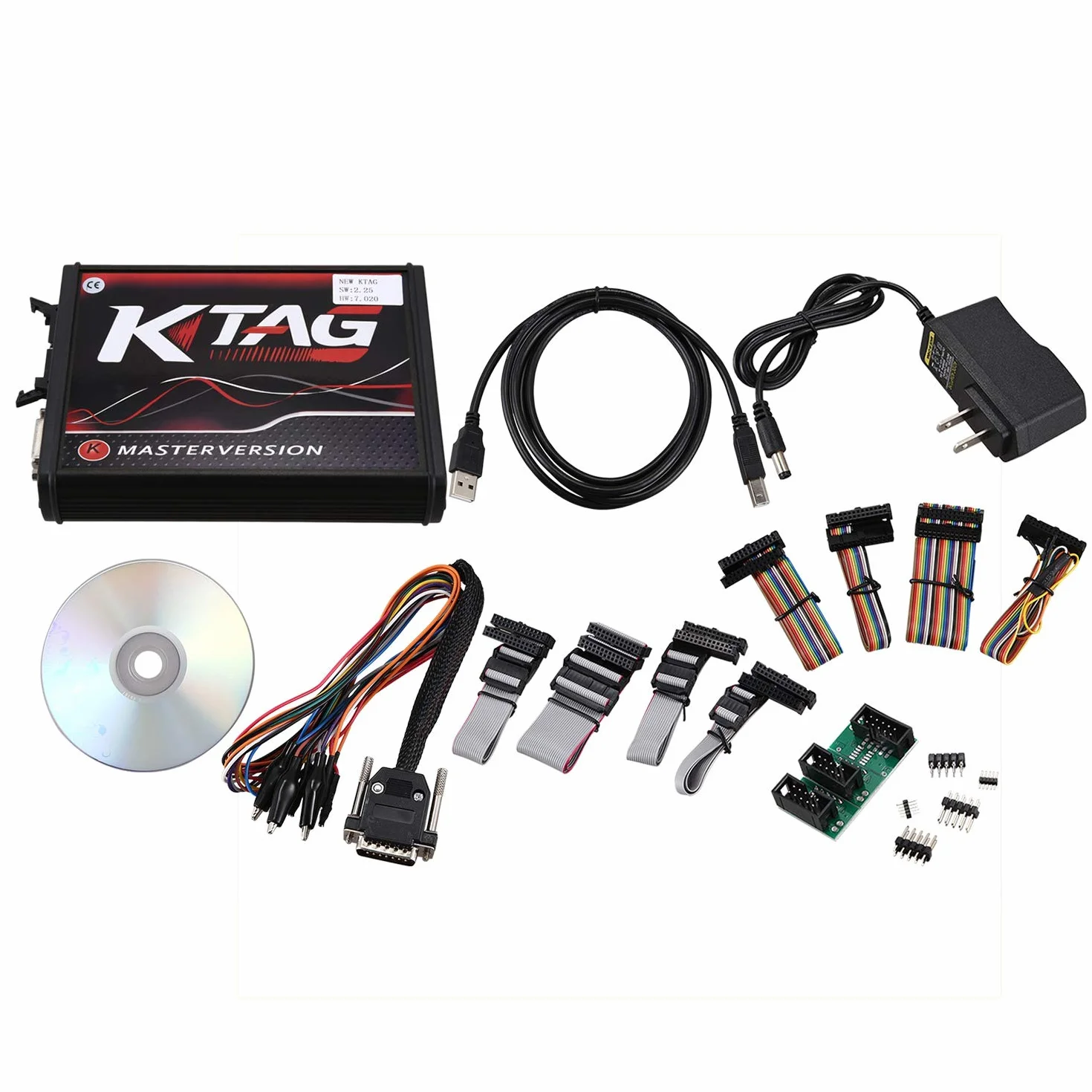 KTAG V7.020 V2.23 Chip Tool Tuning Tool Kit di Programmazione Versione Master con Token illimitato