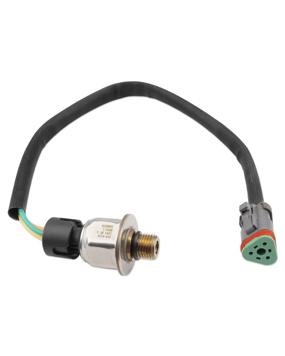 Sensore di pressione di iniezione del carburante 224-4536 adatto per motore diesel On Highway C7 C9, adatto per Caterpillar CAT C7 3126 C15 MXS BXS NXS, sostituisce 3PP6-1 194-6726