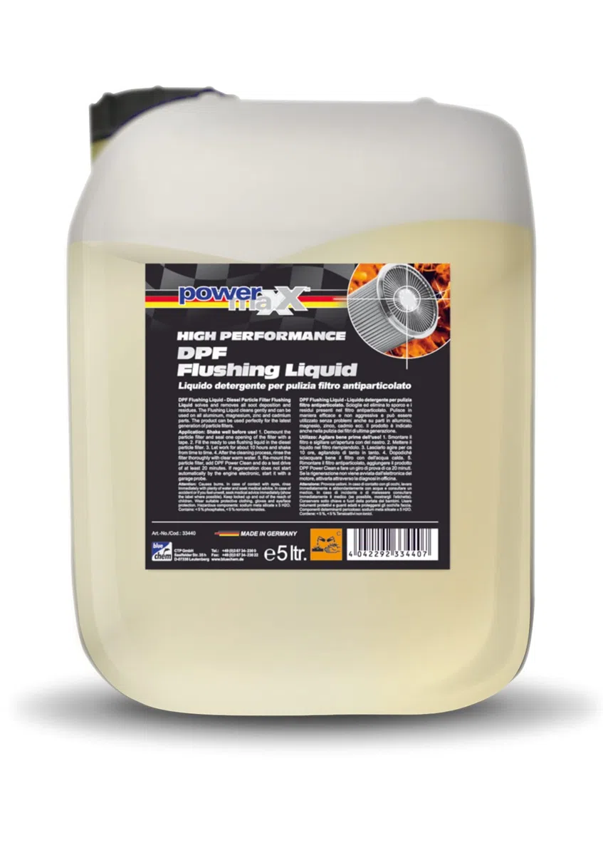 Detergente per FAP e catalizzatore colmatati, certificato TÜV 5 litri