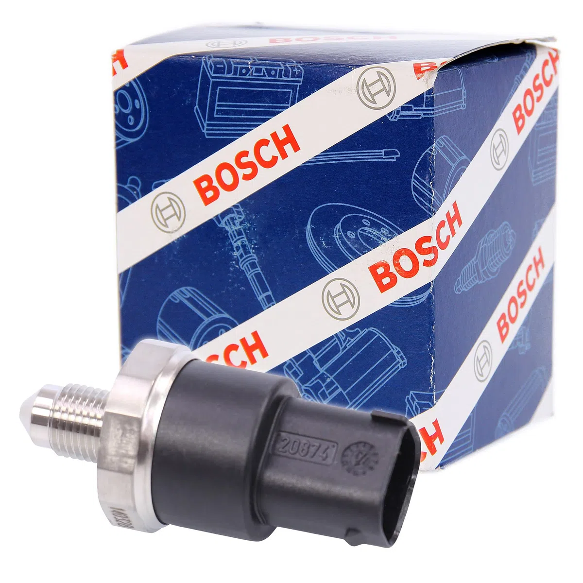 BOSCH Interruttore a pressione, Idraulica freno 0265005303 Compatibile con: ALFA ROMEO 147, 156, 156 Sportwagon, 166, GT, ALPINA B7, AUDI A4 B5 Avant, A4 B6, A4 B6 Avant, A4 B6 Cabriolet