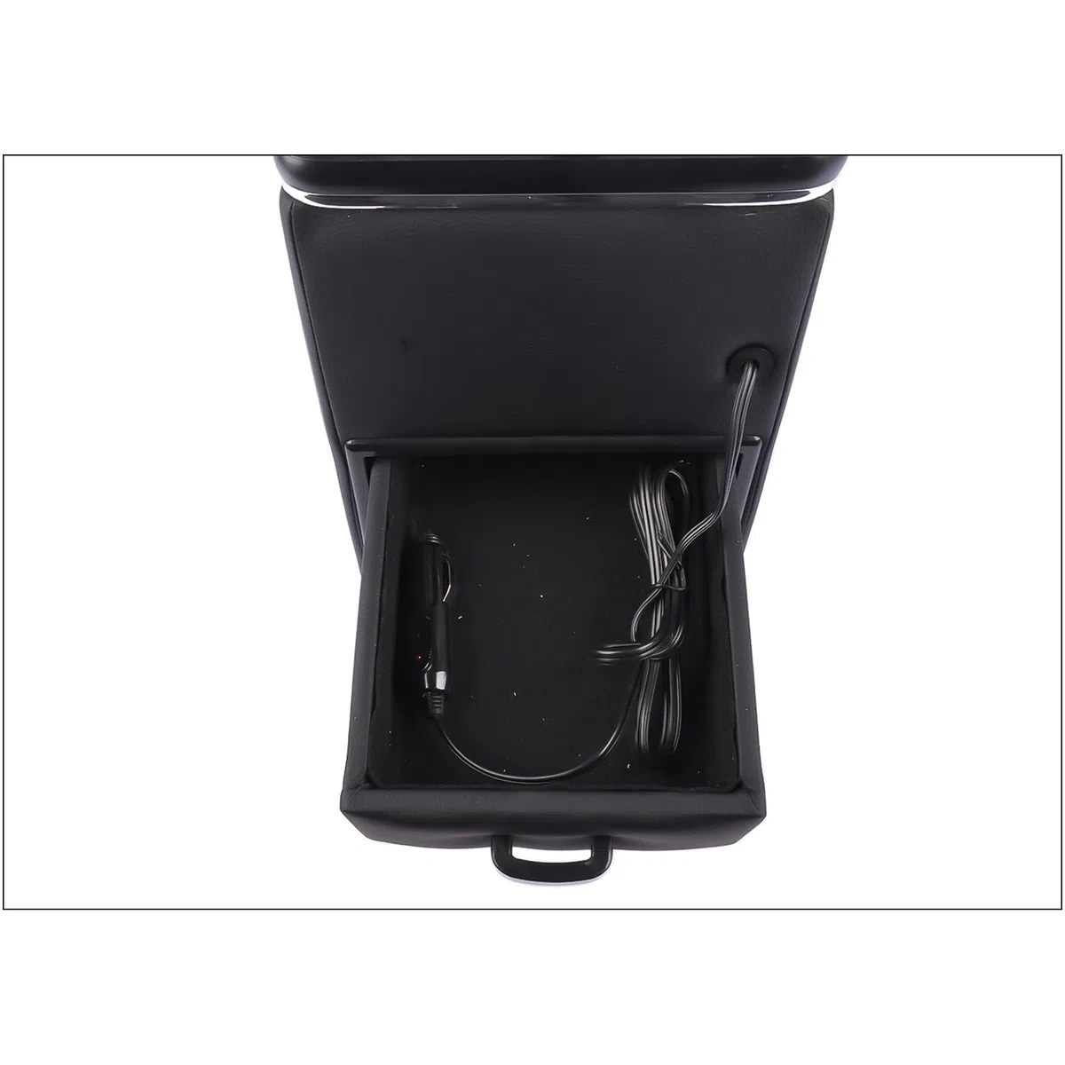 Bisenya Center Console Scatola di Immagazzinaggio Con Porta Drink/Telefono Porta USB Accendisigari A LED Compatibile Con Transporter T5 T6 Sie-nta
