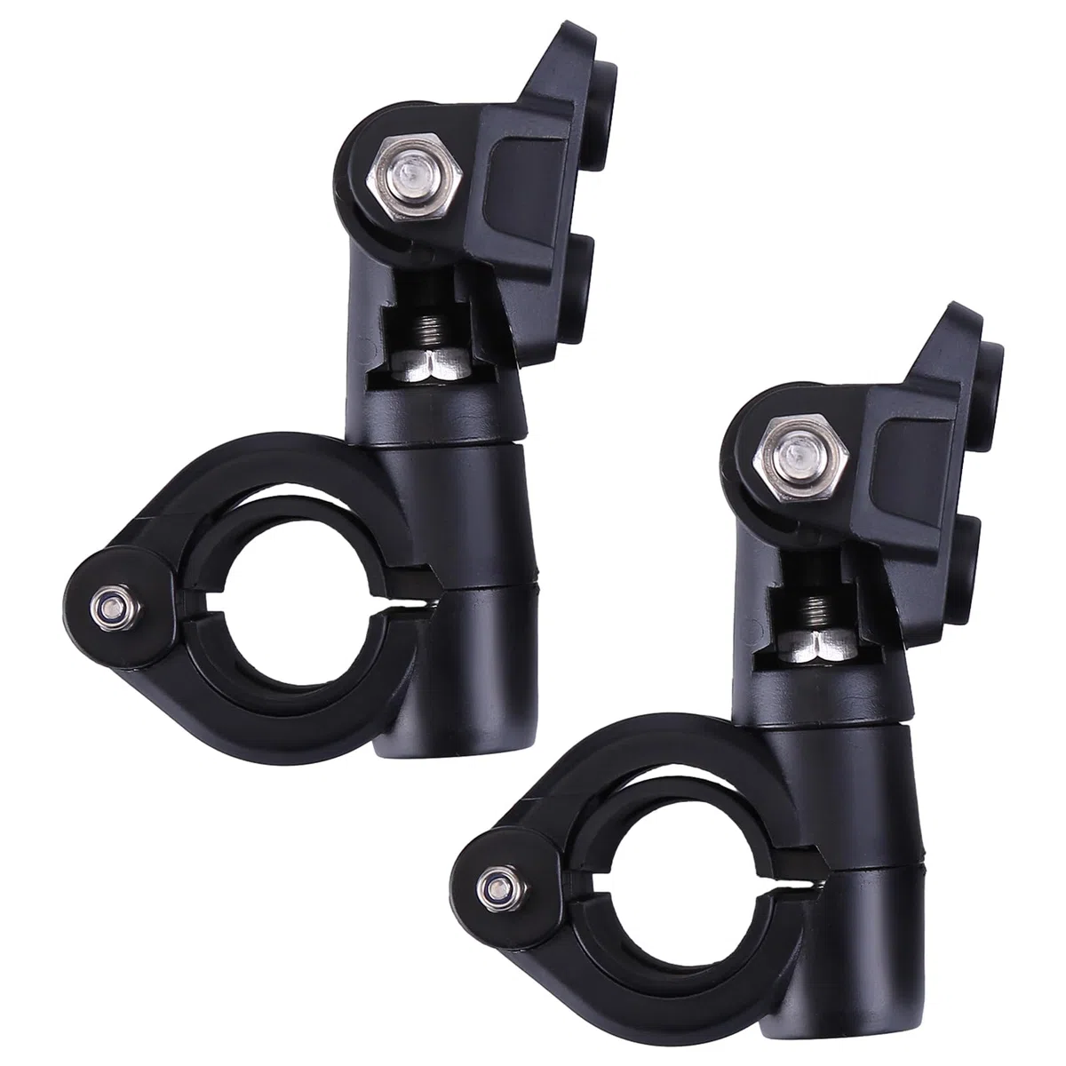 2X Fari supplementari per moto fendinebbia, faro LED 12V, griglia di protezione + cablaggio 40W 4000LM Adatto per BMW R1200GS F850GS