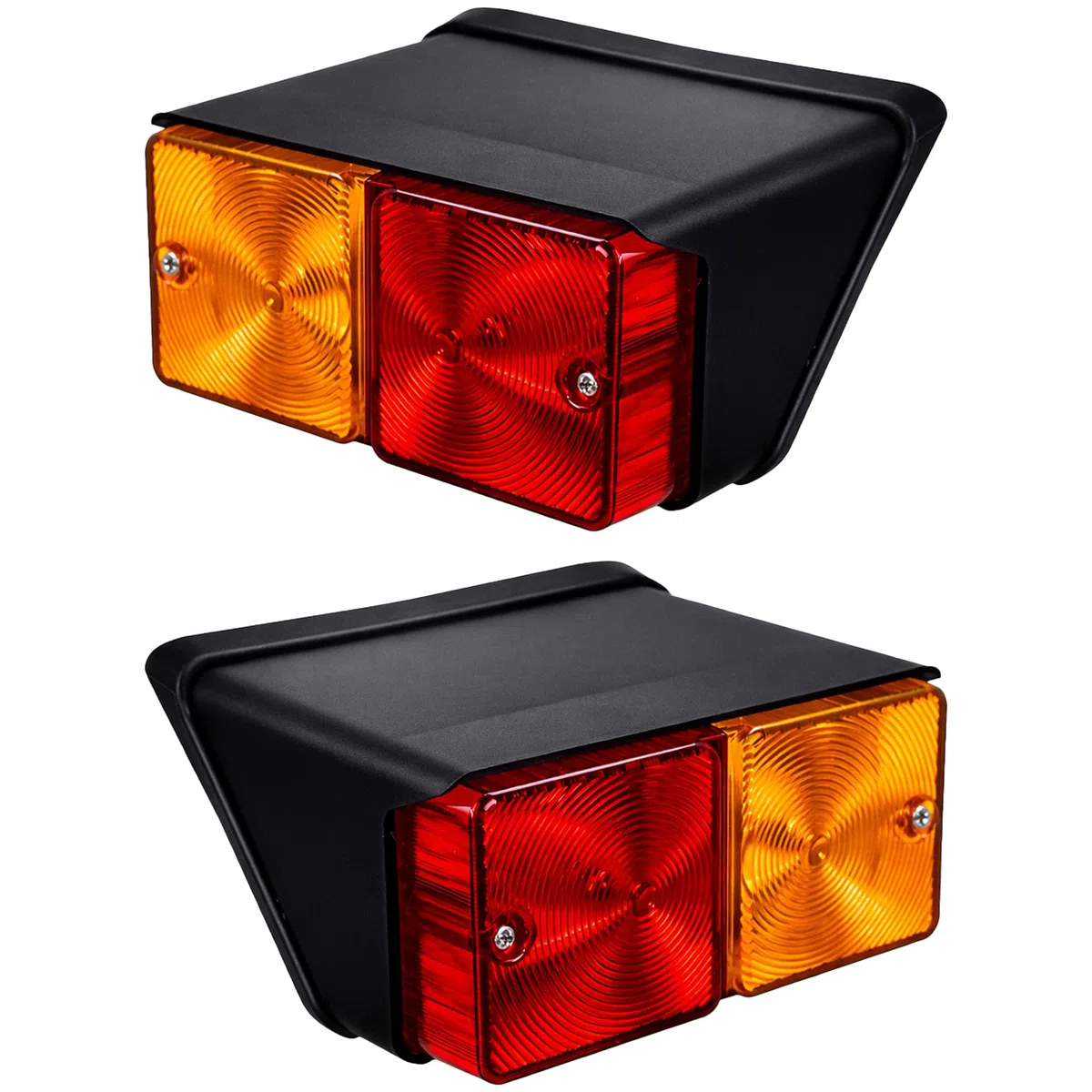 Lite Green Fanale posteriore per trattore Fanale 12v LED super luminoso Combinazione, Gruppo luci posteriori Sostituzione per Case/IH | FIAT | Trattori Ford New Holland 6610 535 515 4610