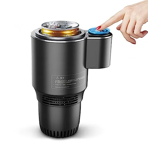Raffreddatore e Scaldatazze per Auto, Controllo Intelligente della Temperatura, Tazza di Raffreddamento per Riscaldamento Auto, Portabicchiere Intelligente per Auto, Frigorifero