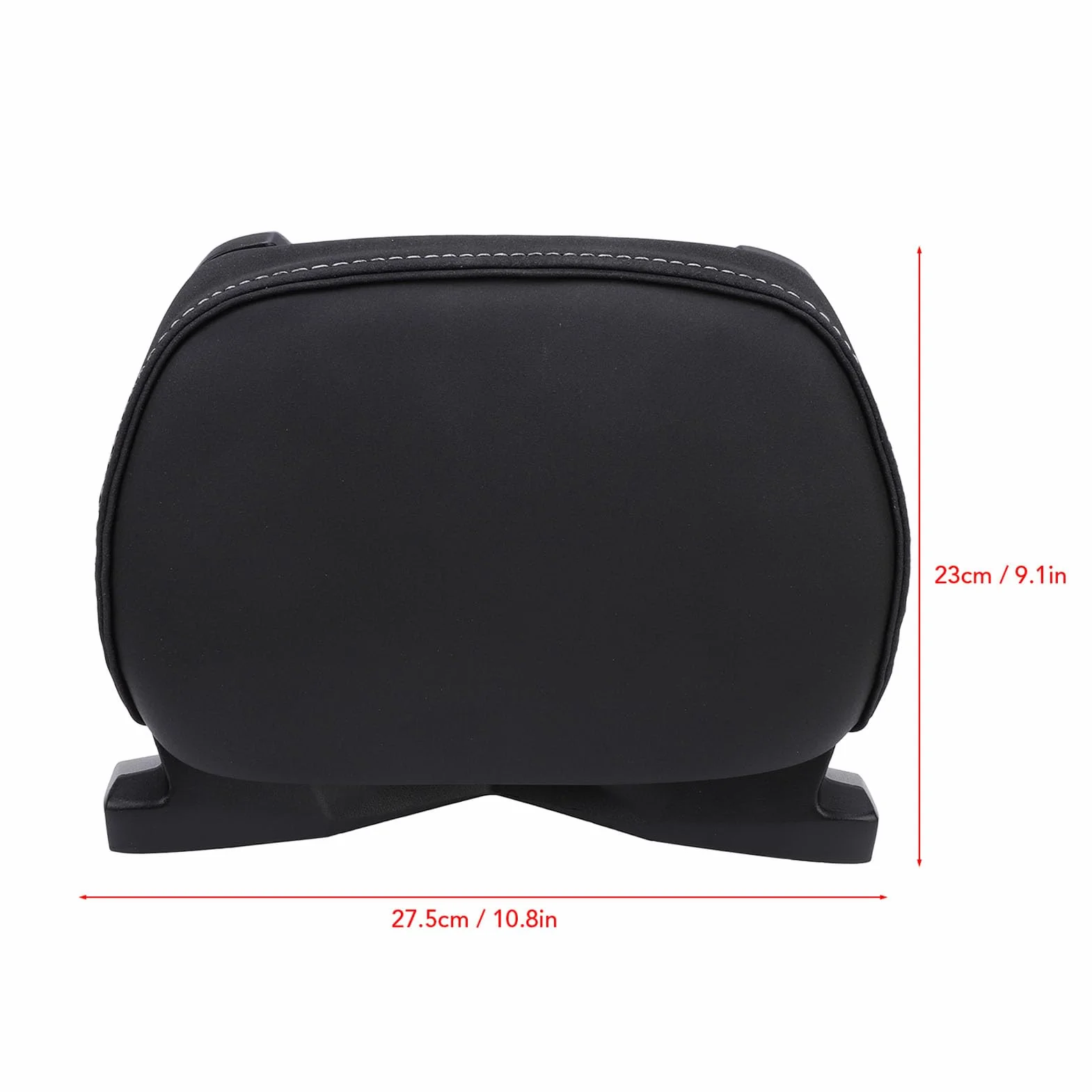 Cuscino per Schienale Moto Cuscino per Schienale Passeggero in Pelle PU per Supporto Lombare Xmax 300 530 Tmax 560