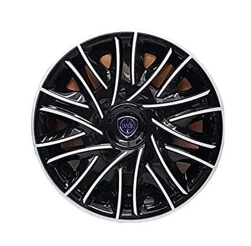 FCA | Coppa Ruota Borchia Lancia Ypsilon 2018 | Ricambio Originale Codice 735686258, Plastica, Argento