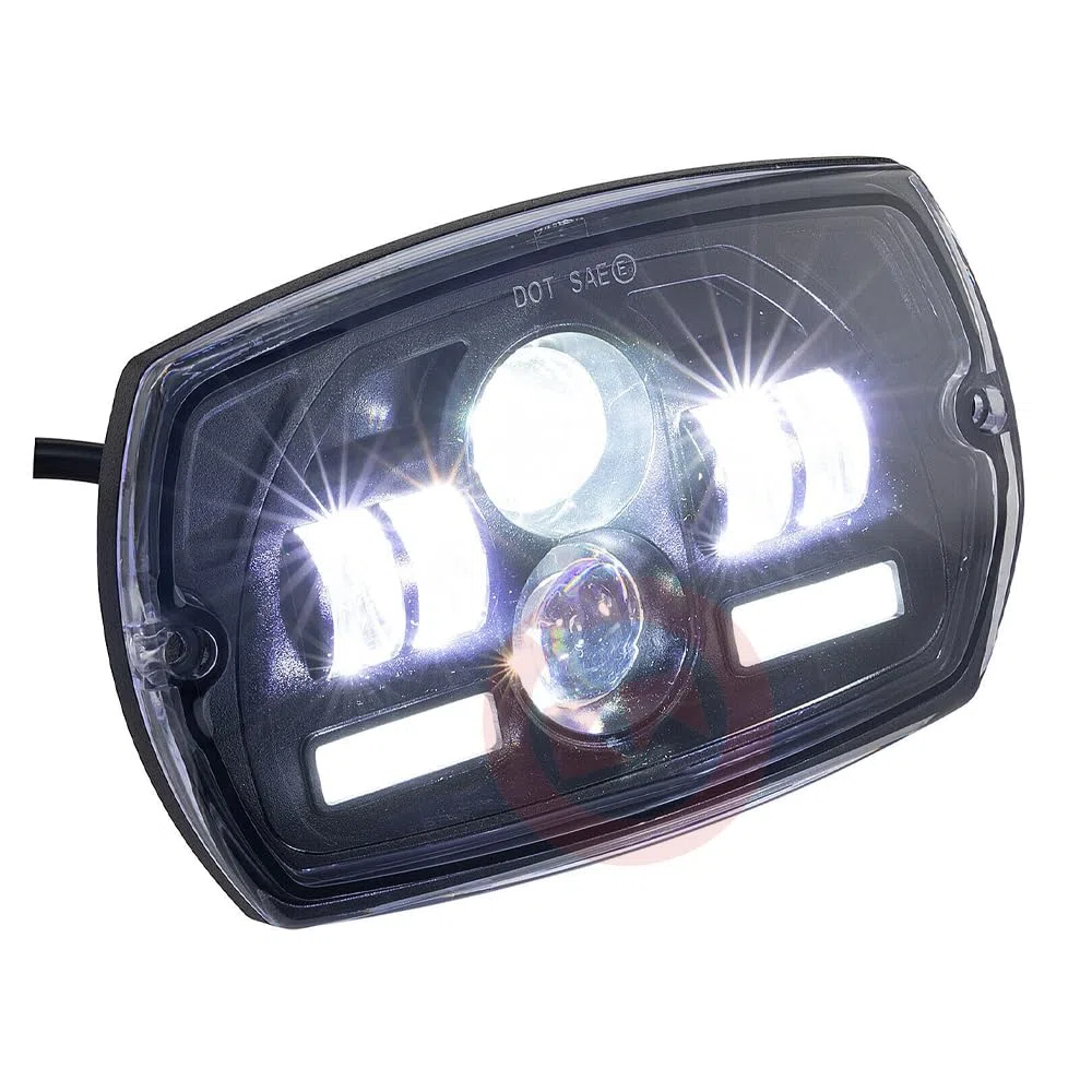 Generico FANALE COMPLETO ANTERIORE EVOK IRON LED PER PIAGGIO VESPA 50 SPECIAL
