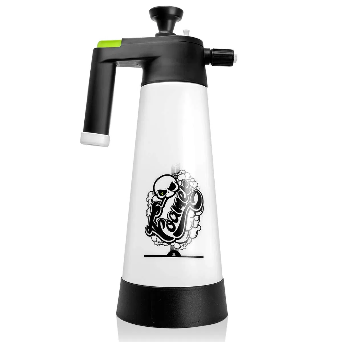 NUKE GUYS Foam HD Alka Line - Flacone spray da 2 litri + 3 diversi ugelli in schiuma + olio di silicone per la manutenzione e la cura della guarnizione + istruzioni (lingua italiana non garantita)