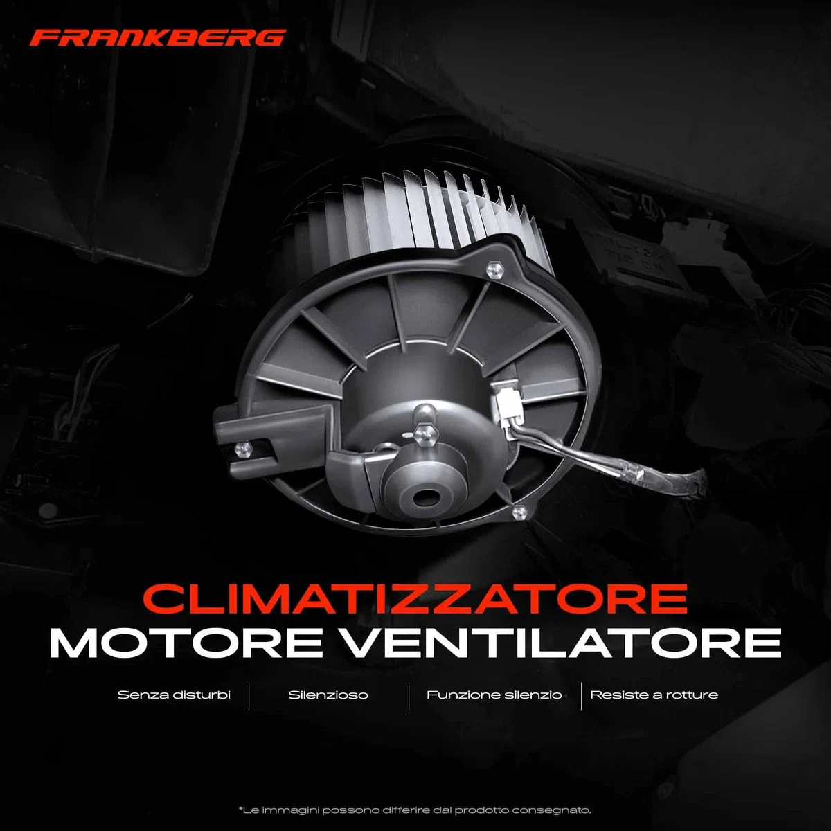 Frankberg Motore del ventilatore Ventilatore del riscaldamento Compatibile con Idea 350 Musa 350 Replace# 77362775