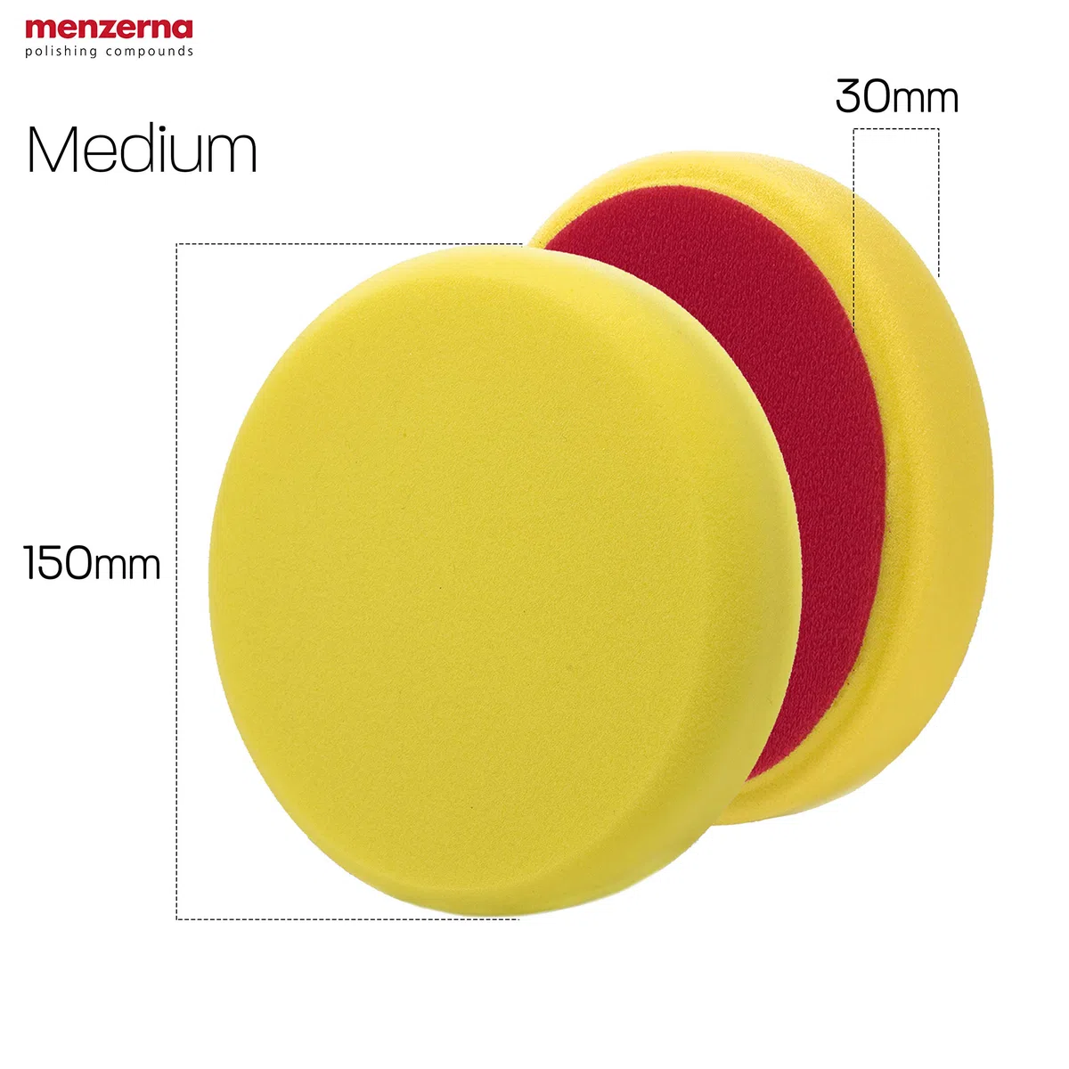 detailmate Set di Lucidi e Pasta abrasiva lucidante - Menzerna 250ml: 1000 + 2500 + Super Finish 3500 + 2 in 1 Power Protect Ultra Finish&Wax + 3 Tamponi (Morbido,Medio,Duro) + Panno Microfibra