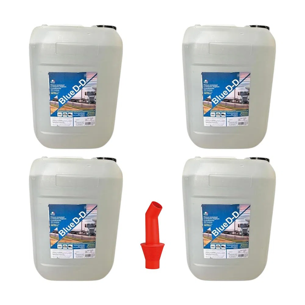AERREGI AdBlue Set AD-Blue 5X4 Litri per Veicoli Diesel | RIDUZIONE EMISSIONI NOX | Set AD-Blue 4 TANICHE