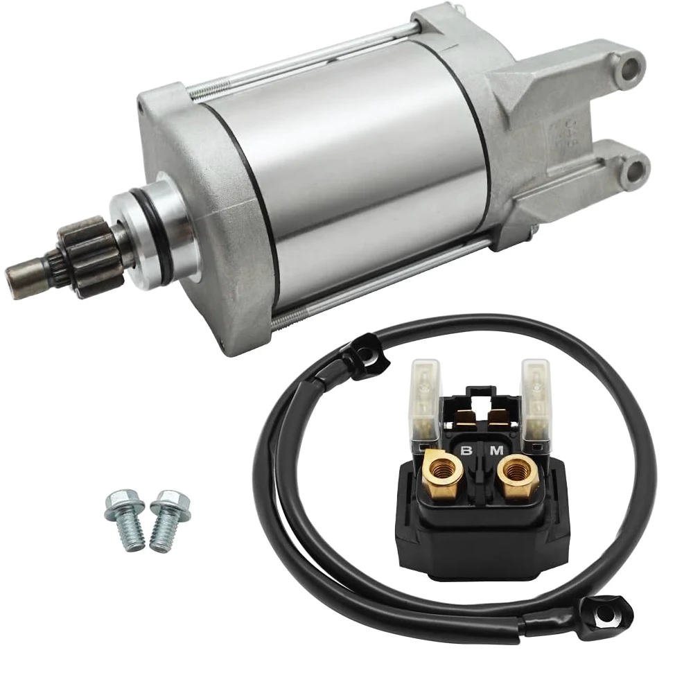 Motorino di avviamento, relè e cavo per Yama-ha Raptor 660 2001-2005