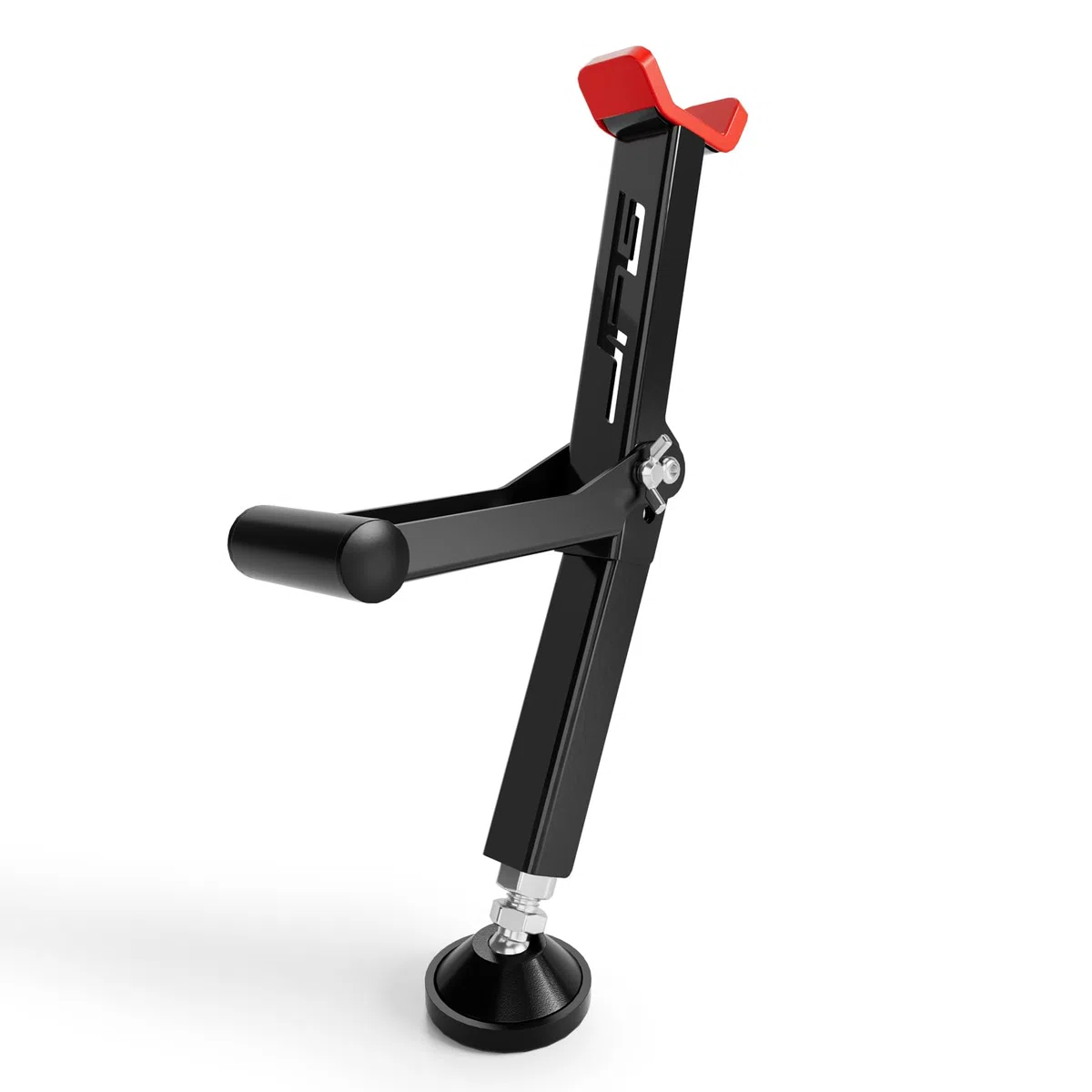 Supporto Sollevamento Ruota Moto,Supporto Ruota Anteriore e Posteriore Portatile Cavalletto Moto Universale per Moto-Rosso