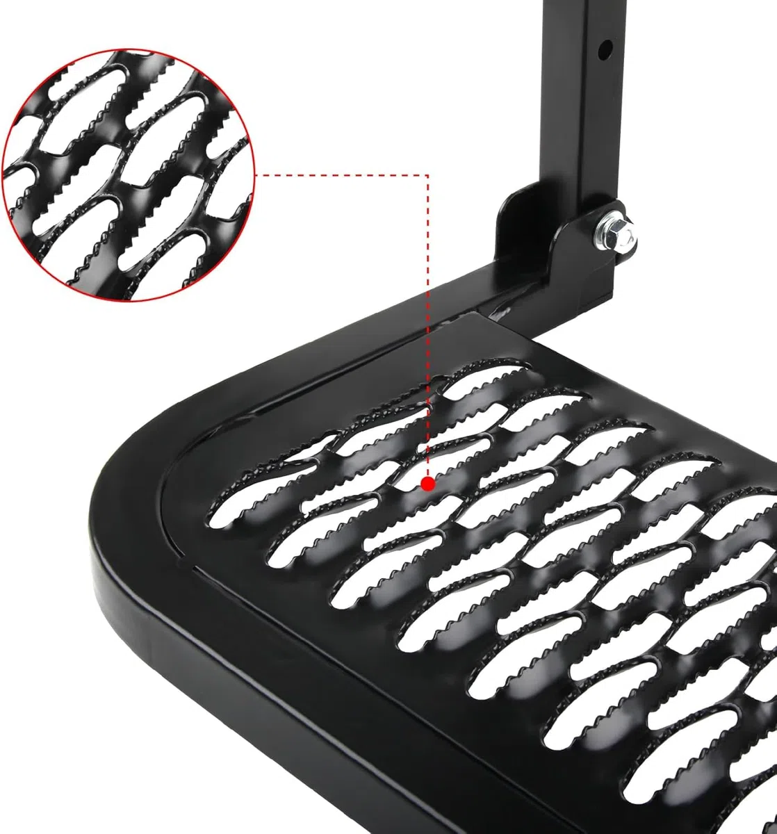 Livello pneumatico antiscivolo pieghevole per camion, SUV e camper, montaggio pneumatici regolabile, resistente, adatto per la maggior parte dei pneumatici da 22,9 cm a 33 cm, fino a 150 kg